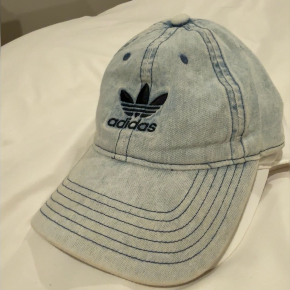 Adidas Light Wash Denim Cap